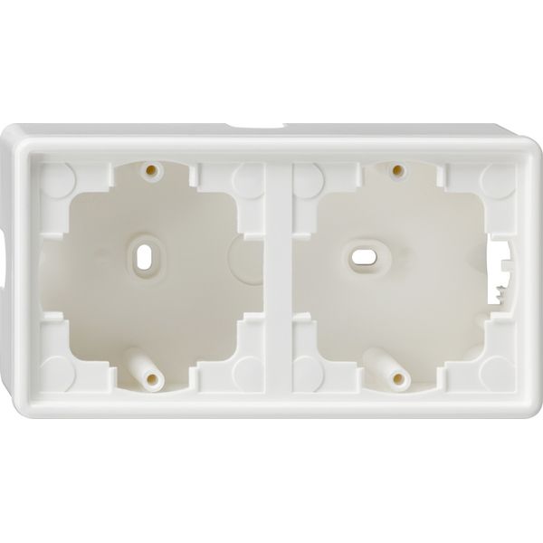 SM hous. 2-g + fr. S-Color p.white image 1