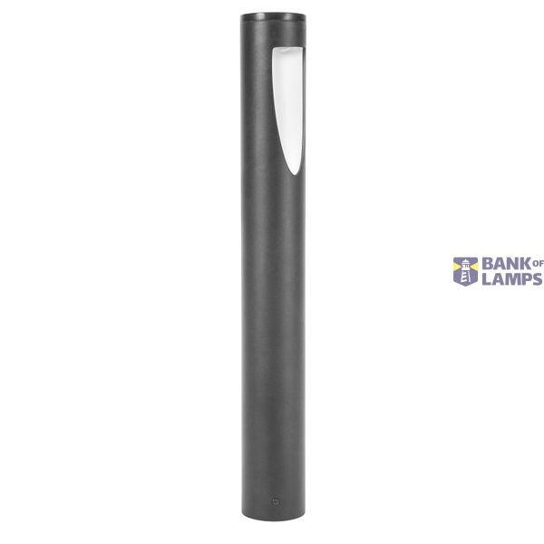 Bollard IP54 BRIT LED 7.1 LED warm-white 3000K Urban grey 855 image 1