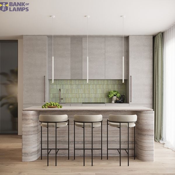 Pendant lamp ARCHE 3P white image 10