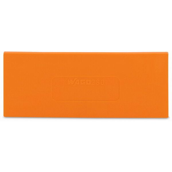 Separator plate 2 mm thick oversized orange image 2