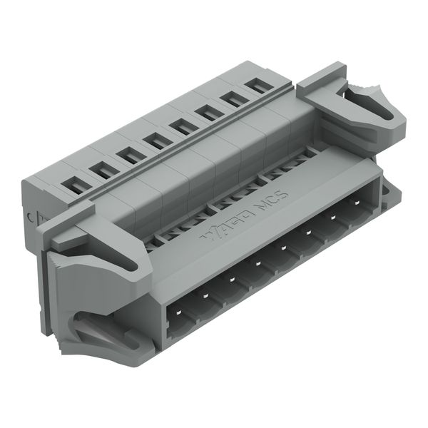 1-conductor male connector CAGE CLAMP® 2.5 mm² gray image 2