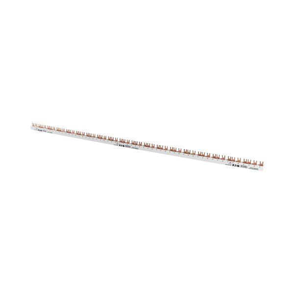 Z-GV-16/1P+N-2TE/16 Phase busbar, 2-phases, 16qmm, fork connector image 5