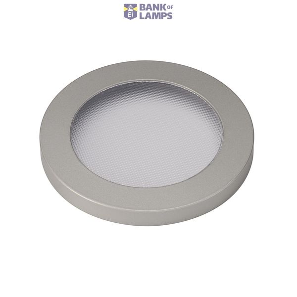 DECORATIVE RING with tructured diffuser ENOLA_C,round,silver image 1