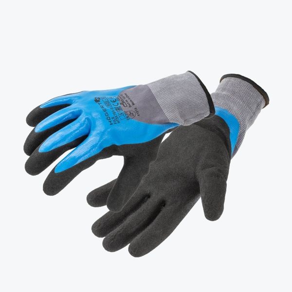 FILS protective gloves coated with 3/4 foam nitrile blue/grey/black11 image 1