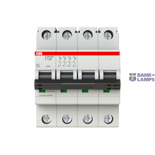 S204MTR-C1,6 Miniature Circuit Breaker image 1