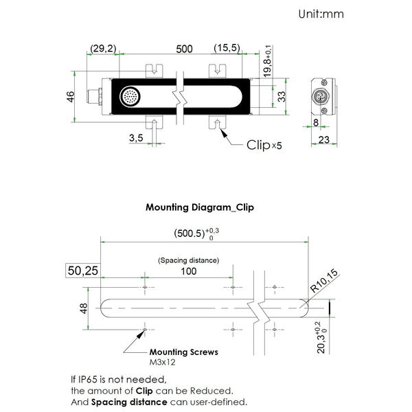 LineLIGHT Fusion 500 24V RGB Clip A image 2