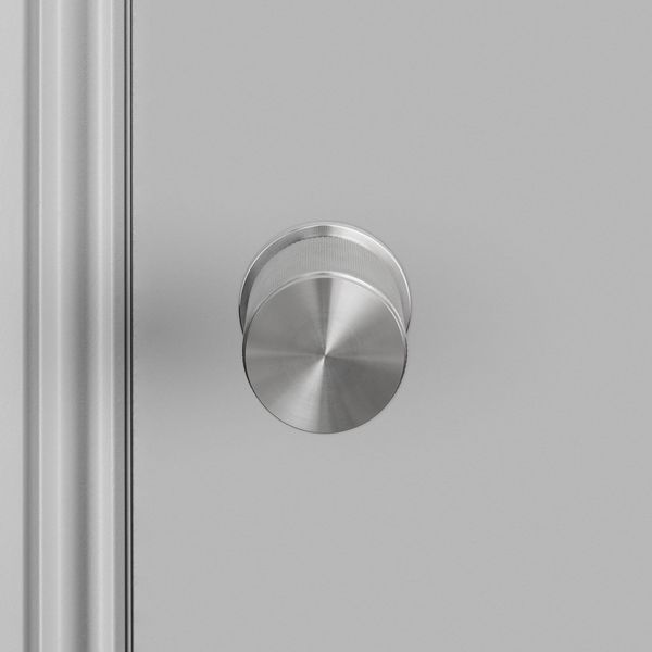 DOOR KNOB / CROSS / STEEL image 2