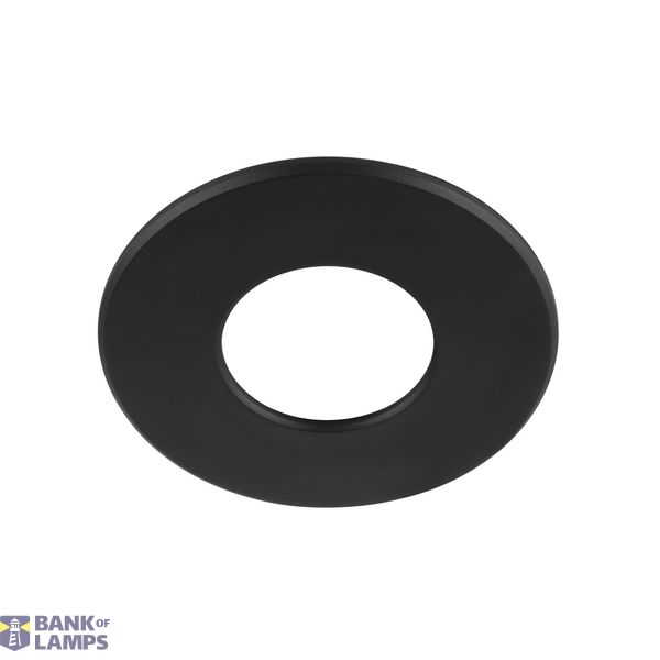 UNIVERSAL DOWNLIGHT Cover, for Downlight IP65, round, black image 1