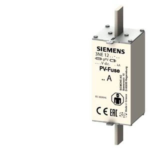PV fuse link, with blade contacts, NH2XL, In: 250 A, gPV, Un DC: 1500 V image 1