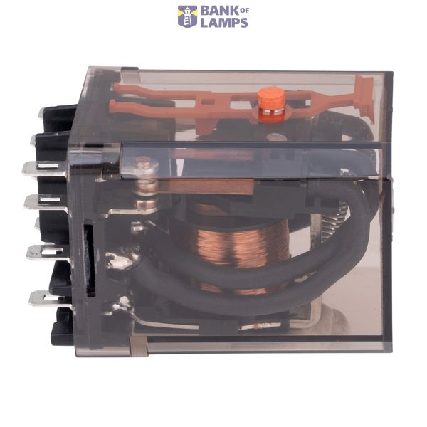 Power Relay 3 C/O 24VAC 16A, plain cover, AMP Faston 187 image 1