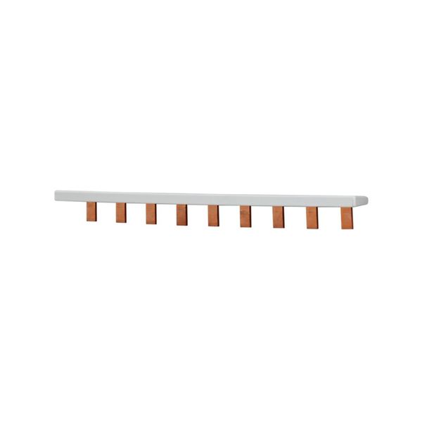 BUSBAR, low voltage, 100 A, AC 600 V, DC 1000 V, 15 x 16 x 160 mm, 9P, UL image 3