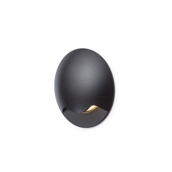 KICK I recessed black 230V LED 3W IP54 3000K image 1