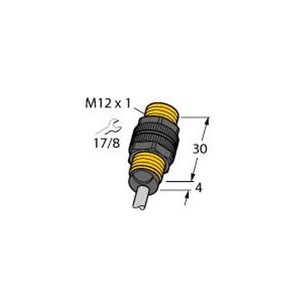 Inductive Sensor With Increased Temperature Range   NI5-P12-Y1/S100 image 1