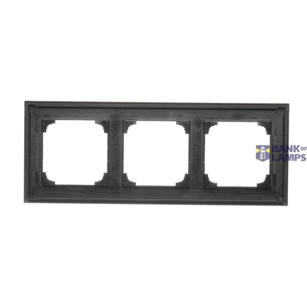 Light push button, Push In system, (module), Simon 24, IP20/IP44, 10AX, 10A, black matt image 1