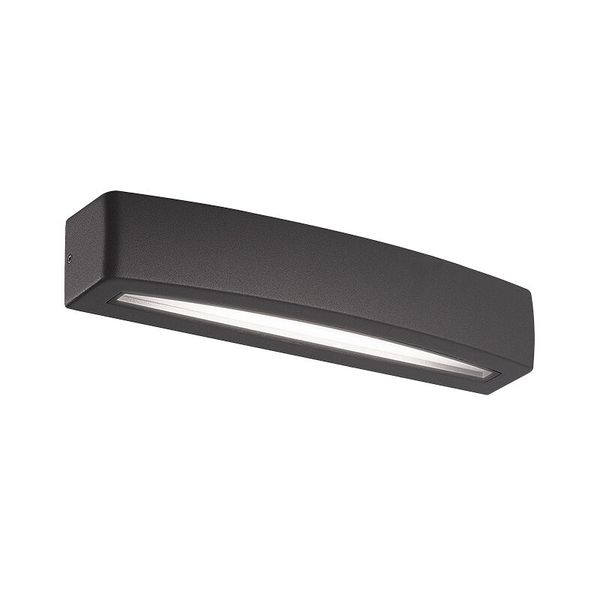 PANLUX LED lamp BLOCO 10W 600lm 3000K IP54 anthracite image 1