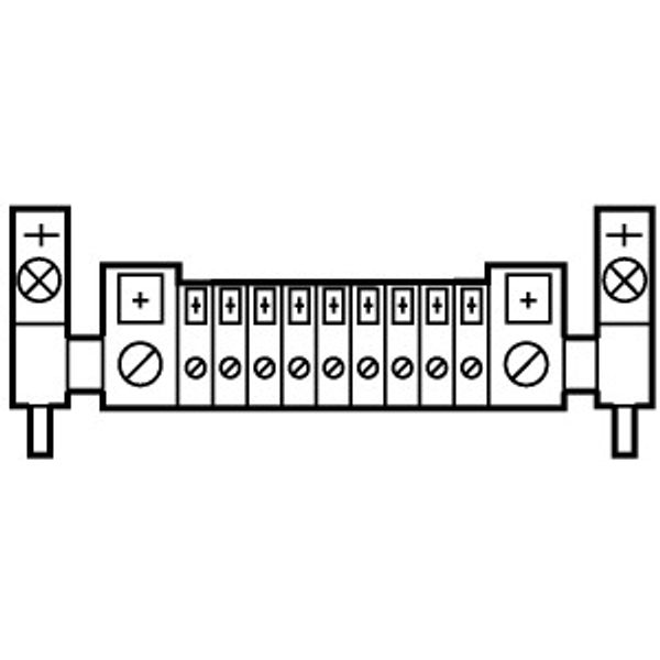 N23RS27 N rail for fuse enclosure image 1