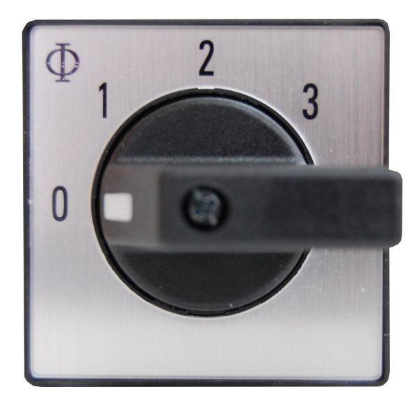 Step-switch with 0 position front 0+3 steps 20A 1-pole image 1