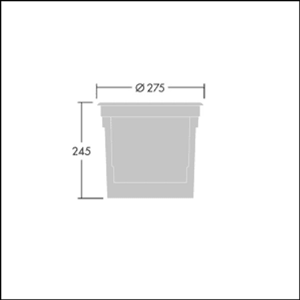 CESAR OPERA XL WO 1L 930 MB HFX ANT - LED floor recessed luminaire image 2