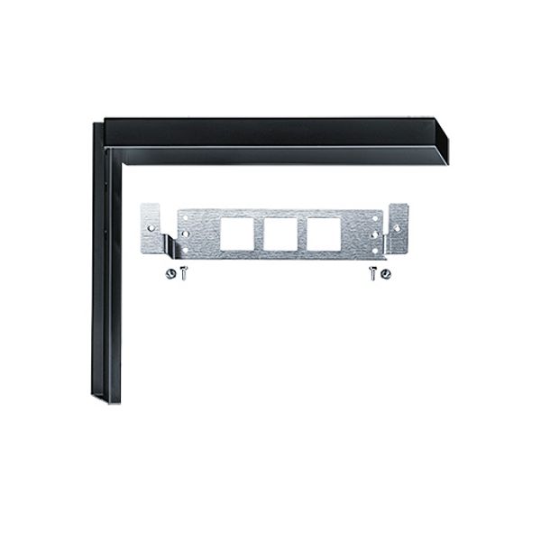CROSSIGN 110 P MS90° bracket BK - Surface-mount bracket image 1