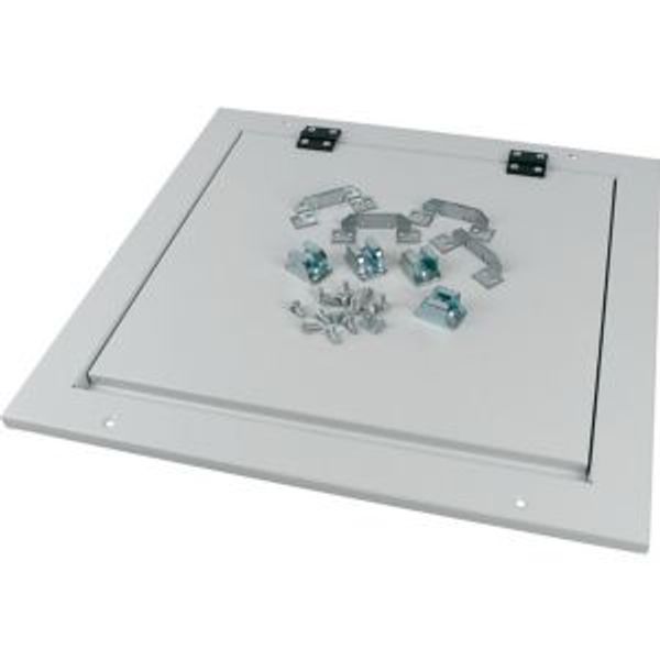 XSPTA1008 Top plate, for arc protection, for WxD=1000x800mm, IP40, grey image 2