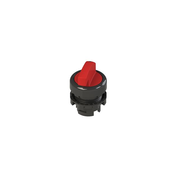 Illuminated long handle selector, 3 positions red with marking image 2