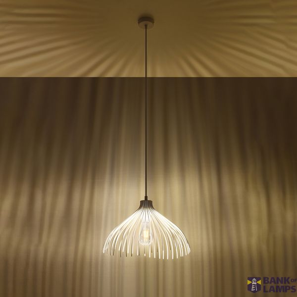 UMB pendant lamp white E27 1x60W IP20 image 6