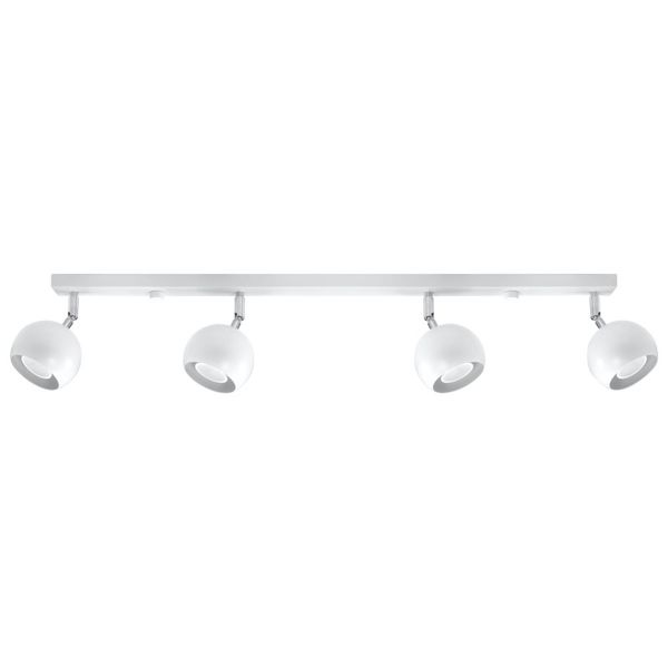 CEILING LAMP OCULARE 4L WHITE GU10 4X40W IP20 image 1