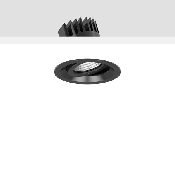 LEVIDO SWING round, 7,5 / 12 W, 650 / 1000 lm, 830, black, Phase-cut R image 2