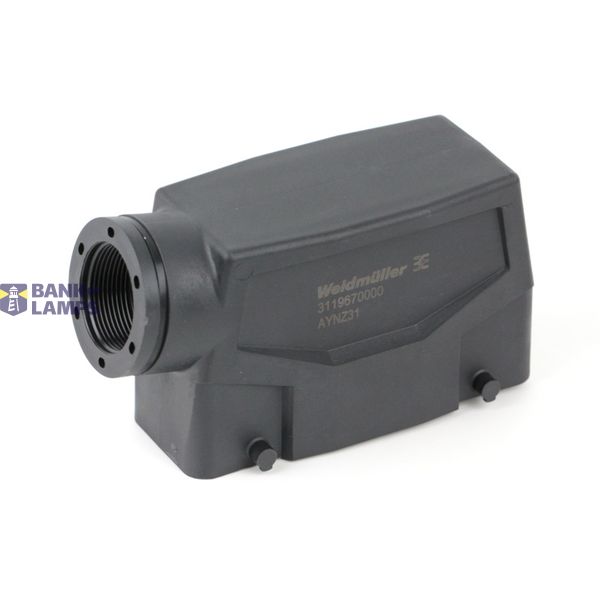 Housing industry connectors, Cable entry from side, Plug housing, Side image 1