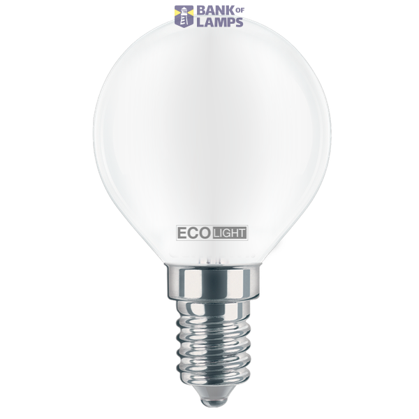 FIL. LED ECOLIGHT SFERA SATEN image 1