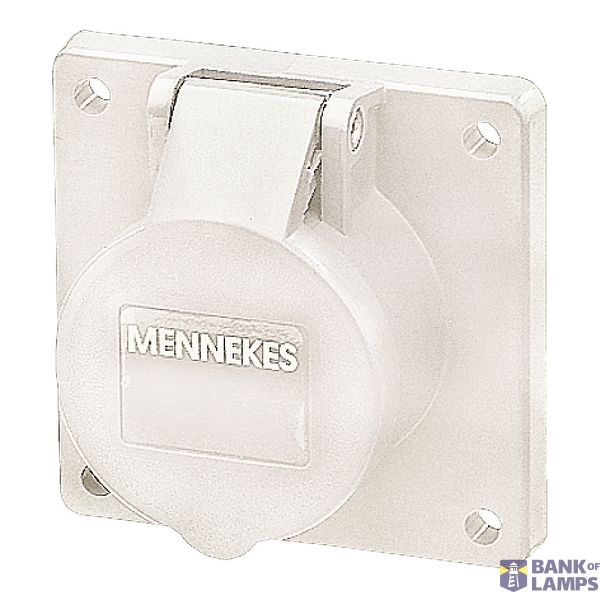 Built-in wall socket 32A 3P 12H 50V IP44 image 1