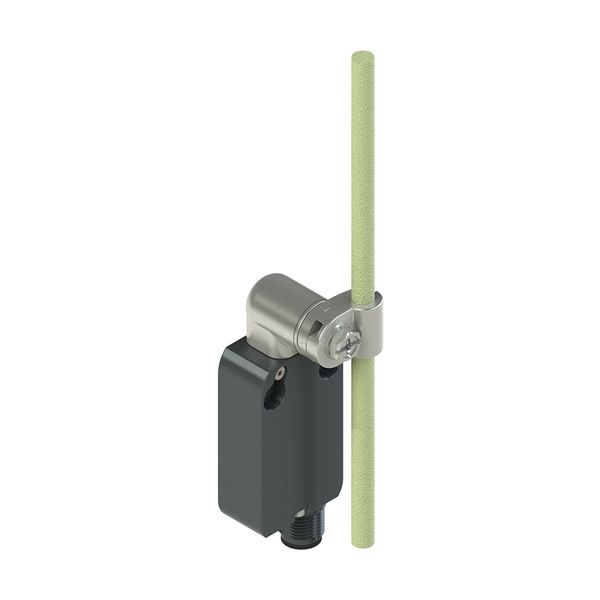 Modular prewired switch with metal revolving lever with adjustable fiber glass rod diam.6x200 image 1
