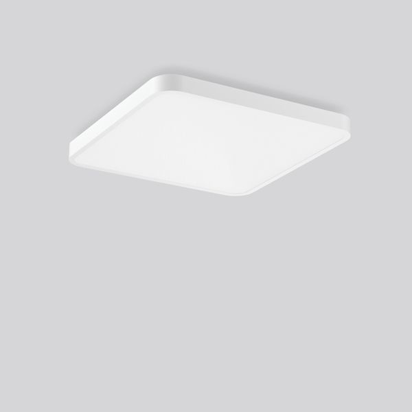 TRIONA square, 91 W, 11400 lm, 830, white, DALI Ceiling and wall lumin image 2