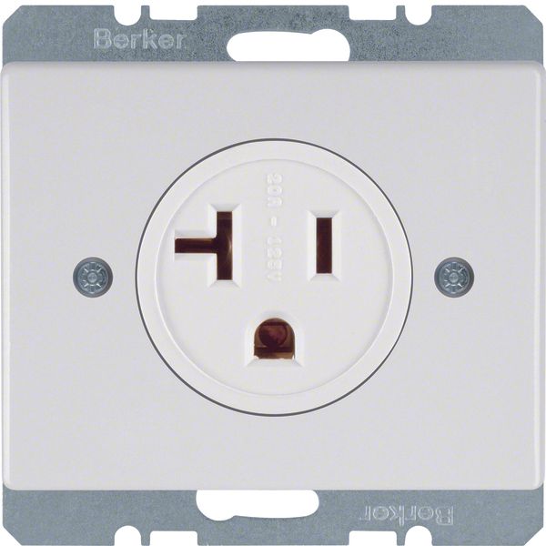 Soc.out. earth. contact USA/CANADA NEMA 5-20 R, screw term., arsys p.w image 1