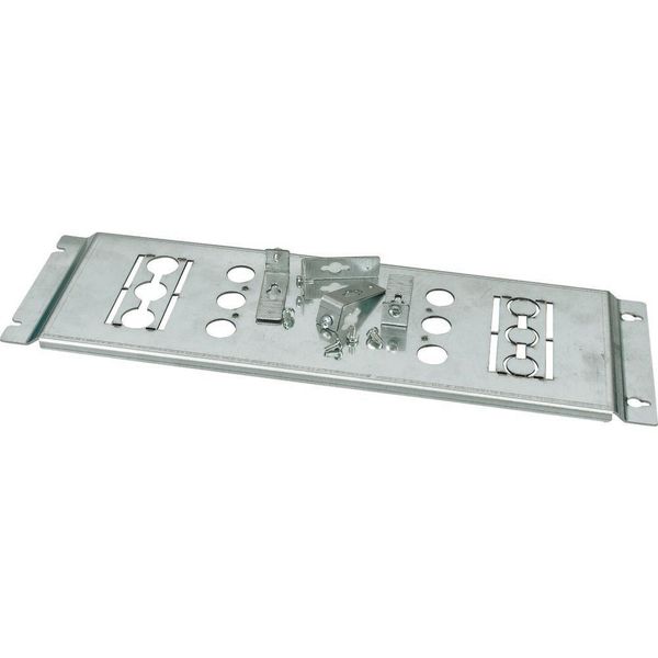 XMN230604M Mounting plate, +mounting kit, for NZM2, horizontal, 3p, HxW=150x425mm image 6