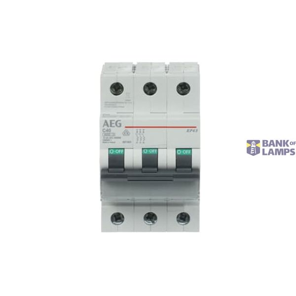 EP63 C40 Miniature Circuit Breaker - 3P - C - 40 A image 10