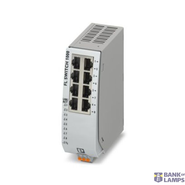 FL SWITCH 1008T - Industrial Ethernet Switch image 1