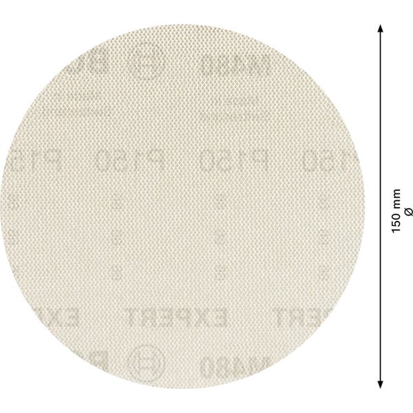 EXPERT M480 Sanding Net for Random Orbital Sanders 150 mm, G 150 50-pc image 2