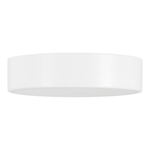 Ceiling Cup Metal White + White Cord Grip image 1