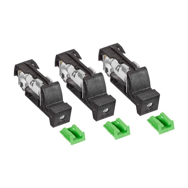 Fuse Plug for TYTAN, 3 x 6A, D01, complete, 24-60VDC image 1