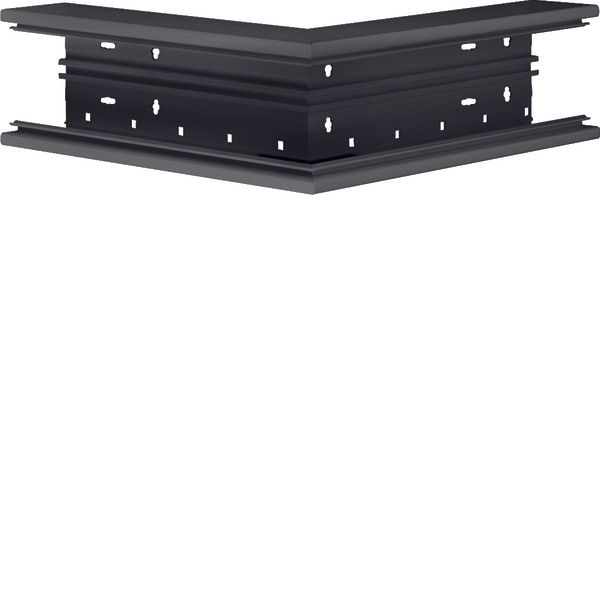 External corner of base profile for BR 68x100mm lid 80mm in graphite b image 1