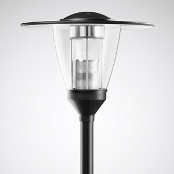 Post-top luminaires 987 CLO (normal) Reflector Black ET 29W 2000lm asymmetric wide (AB) IP23 IK04 3 SDCM 6518740 image 1
