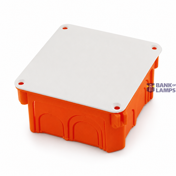 Square Junction Box Lid 105x105 IP30 image 2