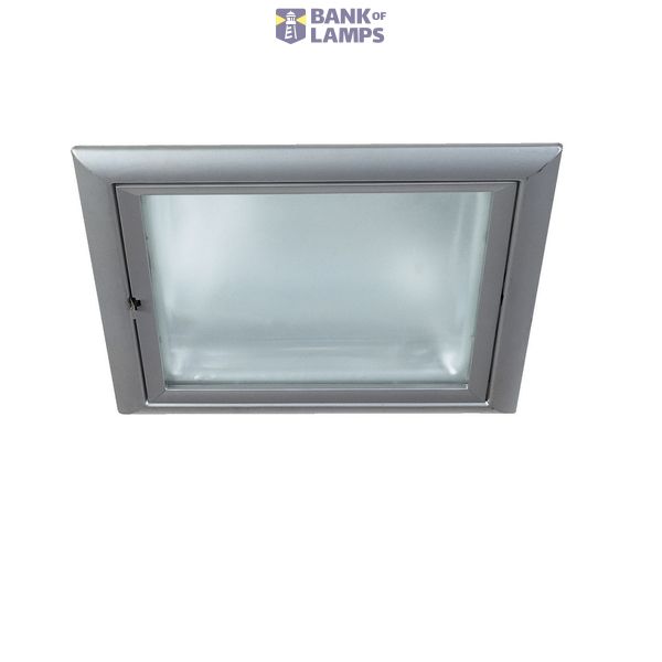 QUOR 52 EVG downlight, silver grey, TC-DE, 2x 26W image 2