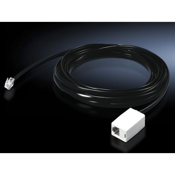 DK Extension cable, For CMC III and FCS-fans, Connector/Jack (type: RJ12 image 2