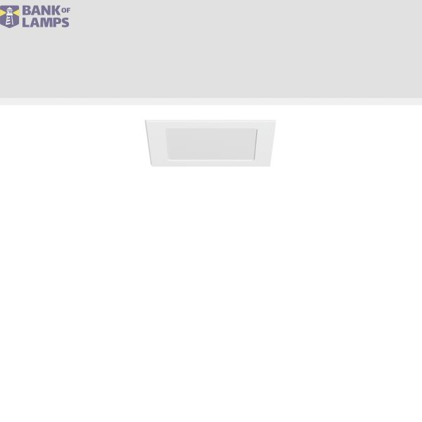 TOLEDO FLAT square, 11 W, 730 lm, 830, white, on/off Recessed downligh image 1