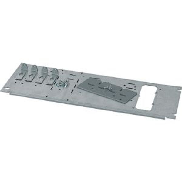 XMN240806-BF Mounting plate for  W = 600 mm, NZM2, vertical image 2