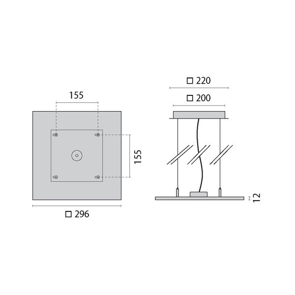 FL300LED PL 24 840 DALI WIT OP image 4