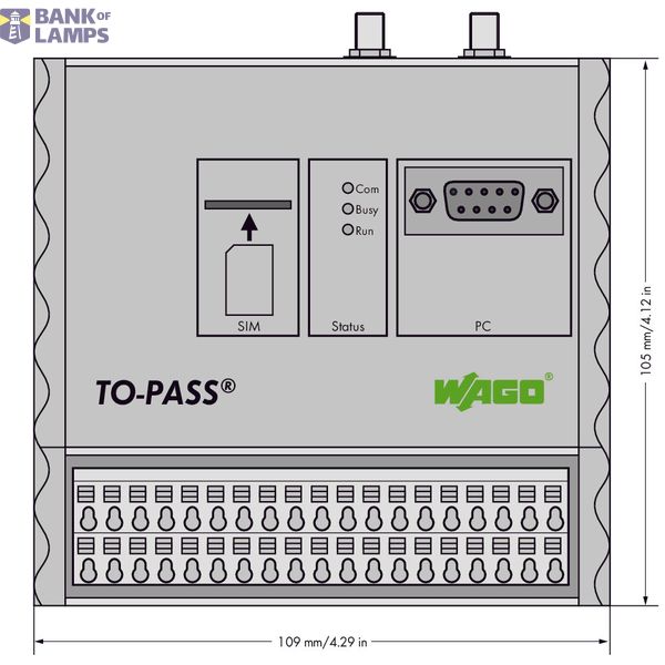 TO-PASS® M;4-channel digital input;4-channel analog input; image 2