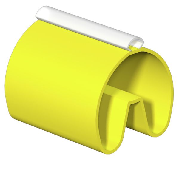 Socket x 5.3 mm, TPU, Colour: yellow, Transparent, Conductor O.D.: 14 - 26 mm image 1